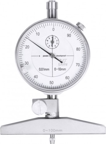 Глубиномер индикаторный SHAN ГИ 100 мм 0.01 [351304]