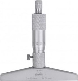 Глубиномер микрометрический SHAN ГМ 50 мм 0,01 [351301]