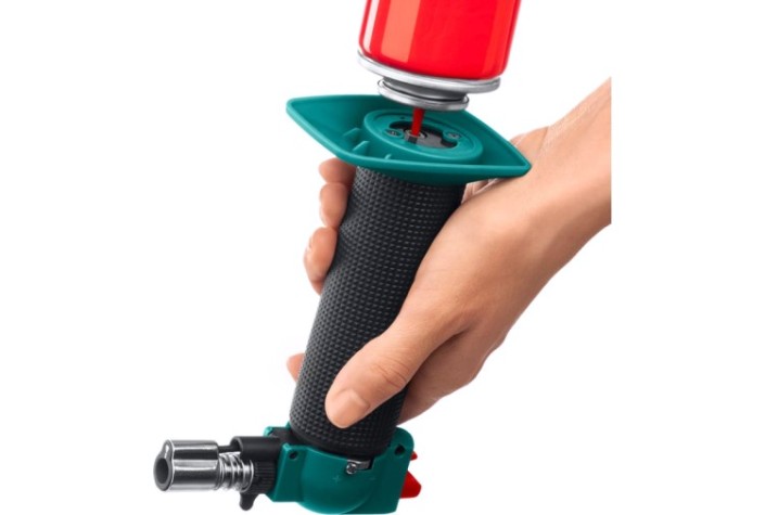 Горелка газовая KRAFTOOL BT-25 автономная, с пьезоподжигом [55507]