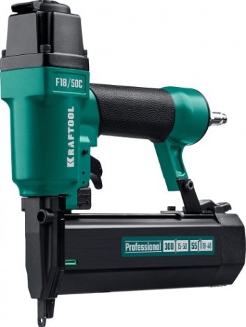 Гвоздезабивной пистолет пневматический KRAFTOOL F18/50C 19-30 мм комбинированный [31962]