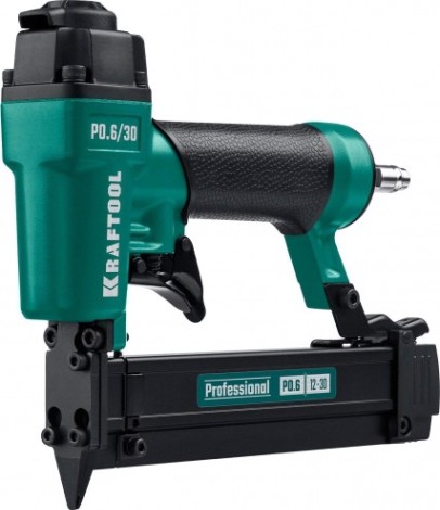 Гвоздезабивной пистолет пневматический KRAFTOOL P0.6/30 12-30 мм [31963]