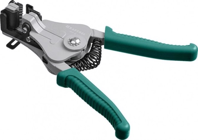 Инструмент для снятия изоляции KRAFTOOL АК-61 полуавтоматический 0.5-6 мм2 [22683]