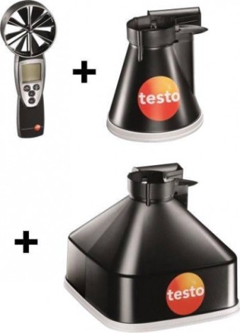 Измеритель скорости потока воздуха Testo 417 (с набором воронок) [05634171]