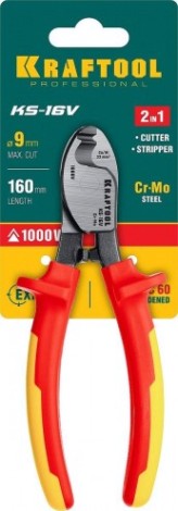Кабелерез KRAFTOOL KS-16V диэлектрический [23333-16V]