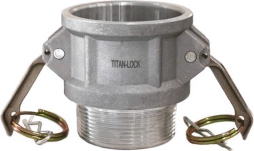 Камлок Titan Lock TL200BAL-EL тип D серия "EcoLine" розетка наруж. резьба BSP 2" [TL200BAL-EL]