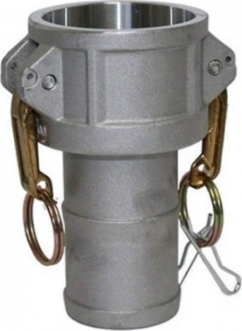 Камлок Titan Lock TL500CAL-EL типа C серия "EcoLine" розетка с хвостовиком 5" [TL500CAL-EL]