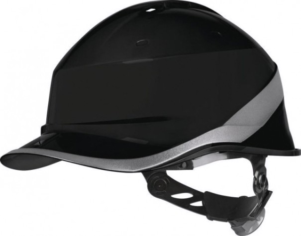 Каска Delta Plus DIAMOND VI WIND с вентиляцией, черная [DIAM6WTRNO]