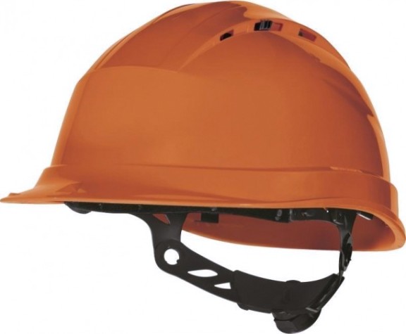 Каска Delta Plus QUARTZ UP IV с вентиляцией, оранжевая [QUARUP4OR]