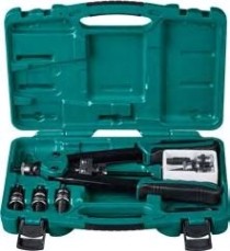 Клепальник KRAFTOOL NUT-12 резьбовой двуручный в кейсе, резьбовые м3-м12 алюм [31183]