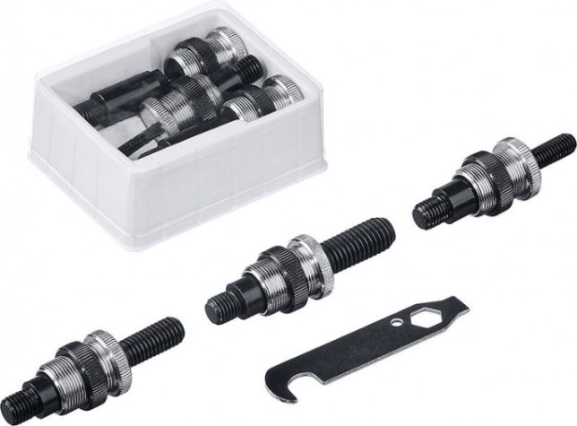 Клепальник KRAFTOOL NUT-12 резьбовой двуручный в кейсе, резьбовые м3-м12 алюм [31183]