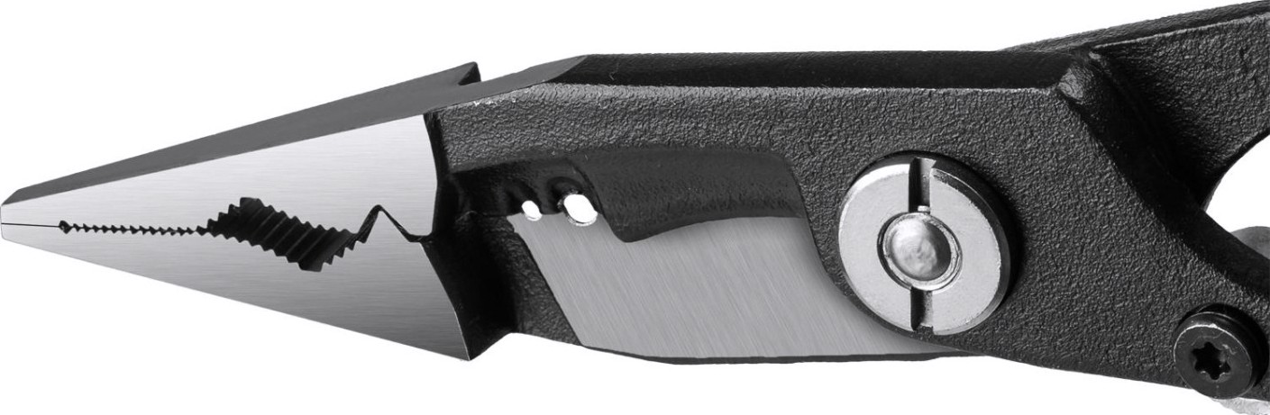 Клещи электромонтажные KRAFTOOL KM-20 многофункциональные [23336-20]