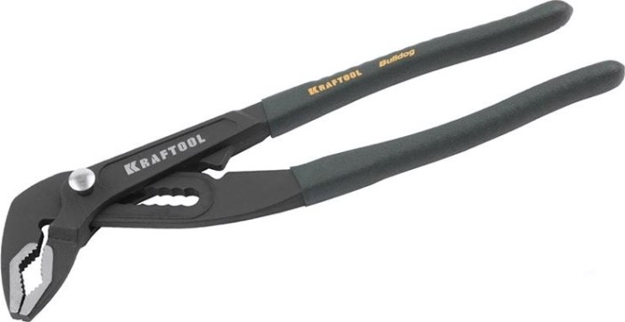Клещи KRAFTOOL "KAYMAN" переставные быстрая регулировка, cr-v, фосфатирова [22353-25]