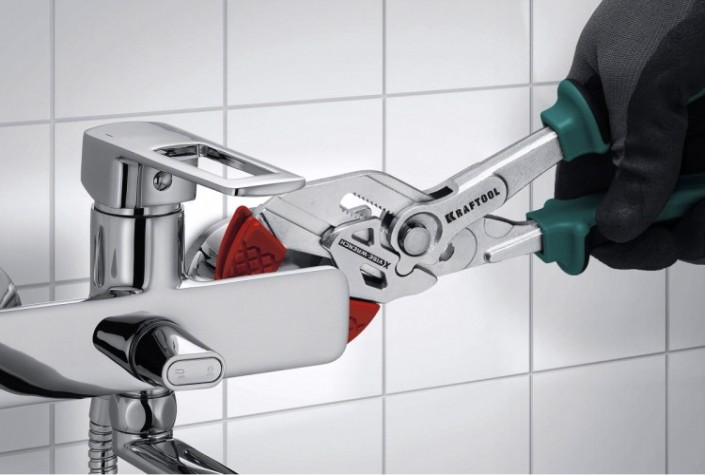 Клещи переставные-гаечный ключ KRAFTOOL VISE-WRENCH x 250 мм [22067]