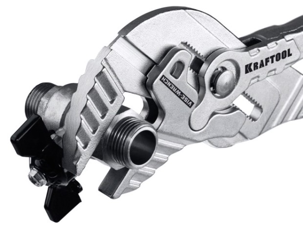 Клещи переставные KRAFTOOL Vise-Wrench 22068, 300 мм [22068]