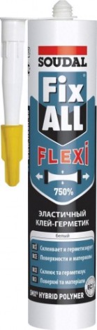 Клей-герметик SOUDAL FIX ALL FLEXI белый 117383 [117383]