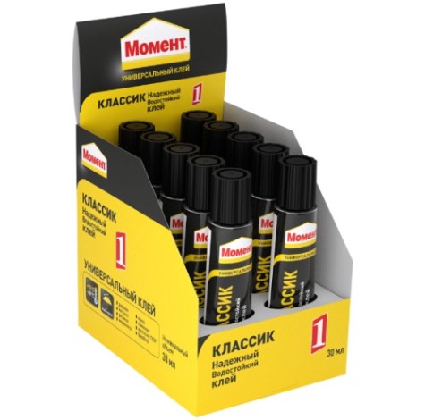 Клей МОМЕНТ 1 КЛАССИК (туба 30 мл) 873854 [C0036323]