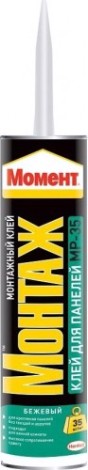 Клей МОМЕНТ Монтаж МP- 35 для панелей бежевый 782113