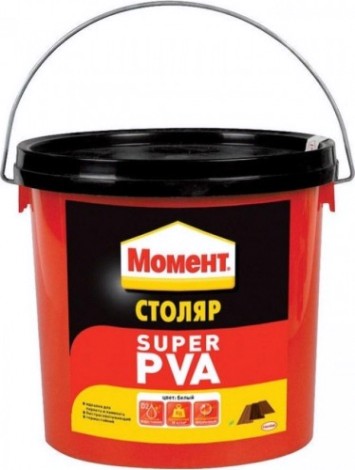 Клей МОМЕНТ Столяр SUPER PVA для паркета и ламината (ведро 3 кг.) 600306