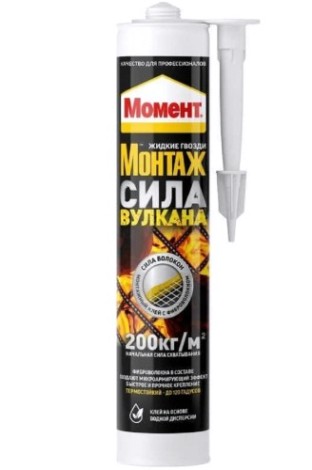 Клей монтажный МОМЕНТ Сила Вулкана (400 г.) 3002145 [Б0062070]