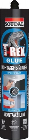 Клей монтажный SOUDAL T-REX прозрачный 134924 [134924]
