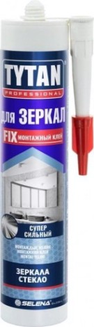 Клей монтажный Tytan для зеркал бежевый (310мл) [тов-213060]
