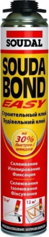 Клей-пена SOUDAL SOUDABOND EASY GUN профессиональный (750 мл) 121618 [121618]