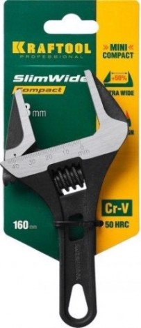 Ключ разводной KRAFTOOL SlimWide-K 27266-25 [27266-25]