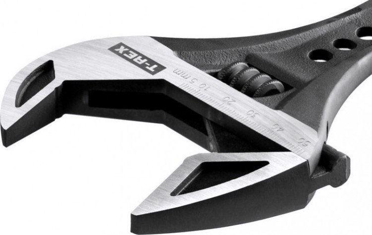 Ключ разводной KRAFTOOL T-REX силовой 300 / 53 мм, [27254-30]