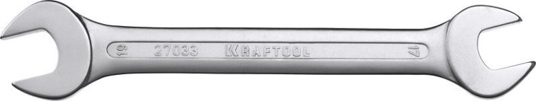 Ключ рожковый KRAFTOOL 17x19 мм гаечный [27033-17-19]