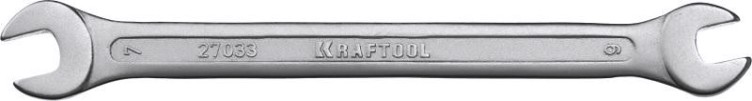 Ключ рожковый KRAFTOOL 6x7 мм гаечный [27033-06-07]