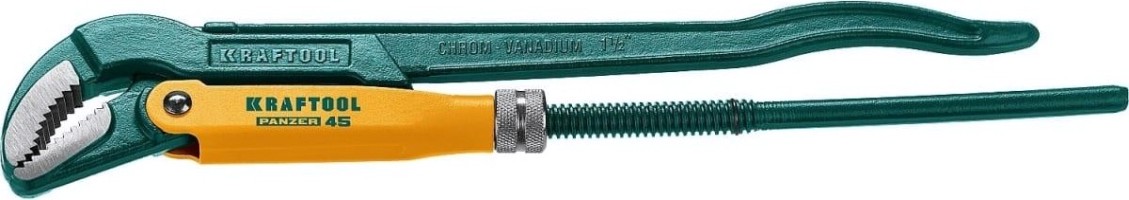 Ключ трубный KRAFTOOL PANZER-45 №2, изогнутые губки [2735-15_z02]