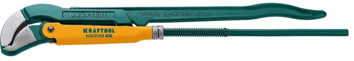 Ключ трубный рычажный KRAFTOOL 2735-30_z02 panzer-45, №4, изогнутые губки
