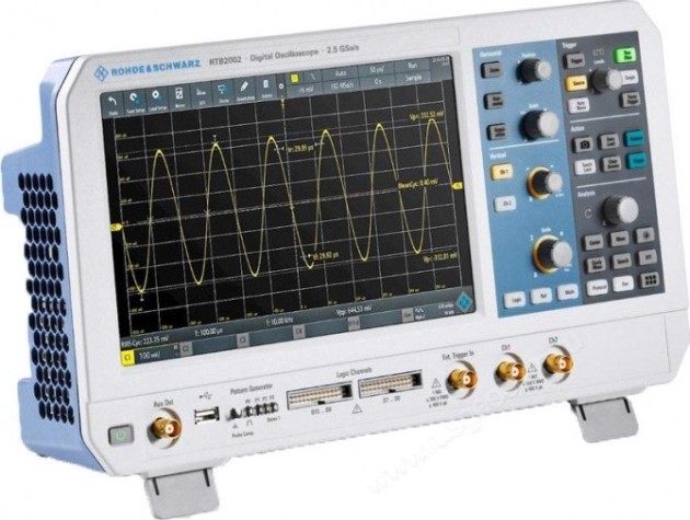 Комплект осциллографа Fluke R&S RTB2002 70 МГц, 2 канала+опции [1333.1005.PRO]