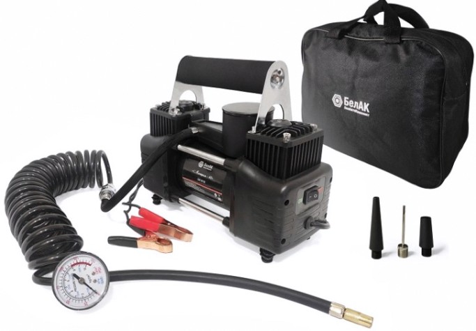 Компрессор автомобильный БелАК Мистраль-40 12 В, 200 Вт, 65 л/мин БАК.99156 [БАК.99156]