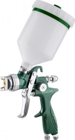 Краскопульт пневматический KRAFTOOL AirKraft HVLP c верхним бачком, 1.4мм [06522-1.4]