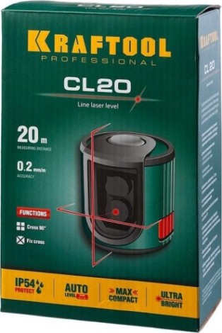 Лазерный уровень KRAFTOOL CL 20 [34700]