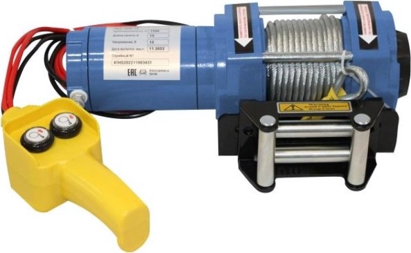 Лебедка автомобильная Gearsen GLA 5800-24 5897 кгх28 м (24В)