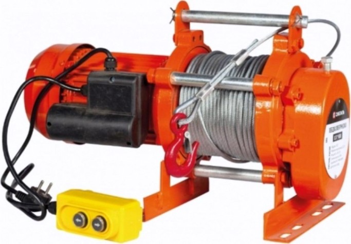 Лебедка электрическая СИБТАЛЬ KCD 500кг (220в) 100м трос [060 3220 0510]