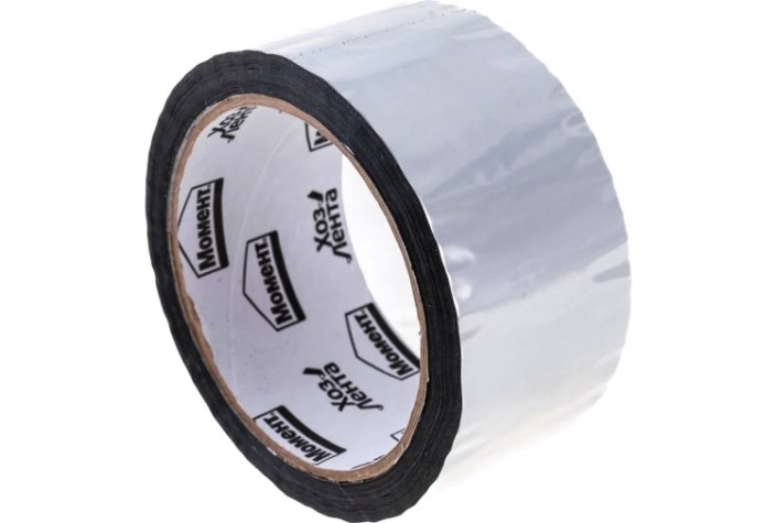 Лента металлизированная алюминиевая МОМЕНТ 1918973 48ммх50м [Б0032668]