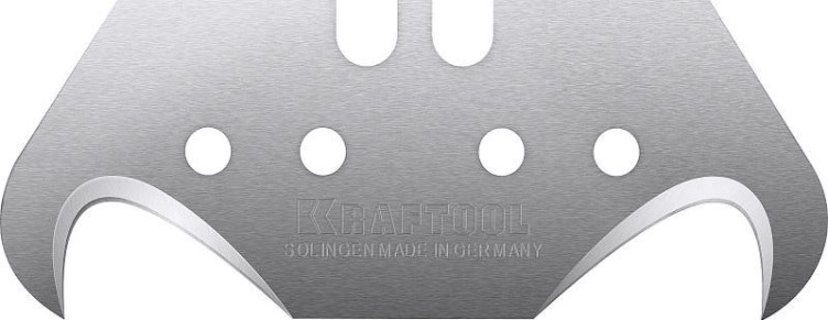 Лезвие для ножа KRAFTOOL SOLINGEN крюковидные тип s24, 5 шт, [09643-S5_z02]
