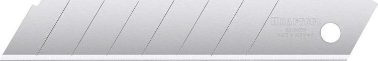 Лезвие для ножа KRAFTOOL SOLINGEN сегментированные с покрытием tin ширина 18 мм, 15 [09606-TIN-18-S5_z02]