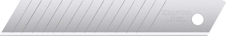 Лезвие для ножа KRAFTOOL SOLINGEN сегментированные ширина 18 мм, 15 сегментов, пласт [09606-18-S5_z02]