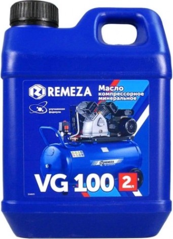 Масло компрессорное REMEZA VG 100 2 л [8101241]