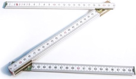 Метр складной КАЛИБРОН 1.0 м (деревянный) [116535]