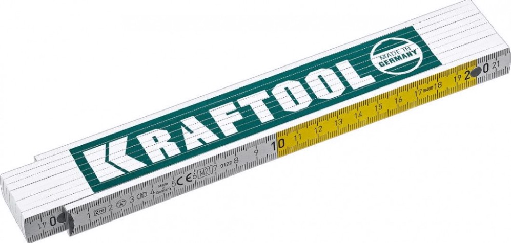 Метр складной KRAFTOOL PRO-90 деревянный 2 м [34726]