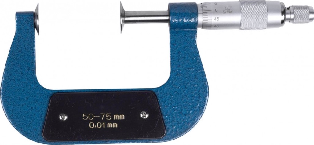 Микрометр SHAN зубомерный МЗ- 75 0,01 [351255]