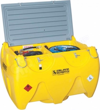 Мини АЗС PIUSI Carrytank 900 ДТ 12В - 40 л/мин, 4 м шланг, пистолет-автомат [CTK900AC12V]