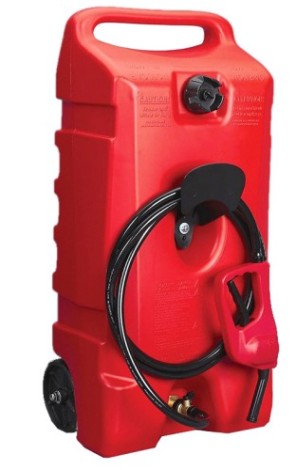 Мобильный резервуар для топлива Petropump DTK-53 53 л керосина и дт, сифонный насос, мех. пистолет [PP411005]