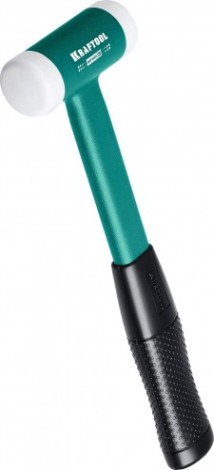 Молоток безинерционный KRAFTOOL DEAD BLOW 450г, 30 мм с бойками из полиамида [2078-30]
