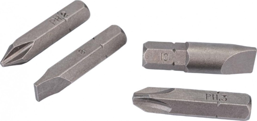 Набор бит KRAFTOOL 25 551 для ударной отвертки 4 шт. 36 мм [25551]